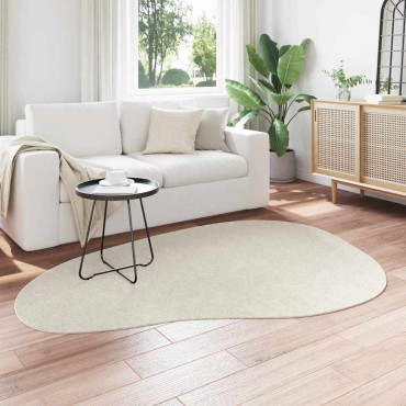 vidaXL Χαλιά χώρου HUARTE Κρεμ 140x200cm Πολυεστέρας