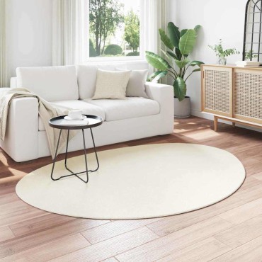 vidaXL Χαλί HUARTE Κρεμ 120x170cm Πολυεστέρας