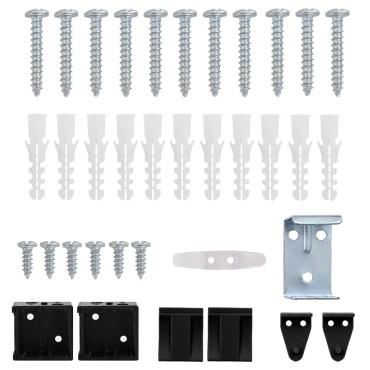 vidaXL Βενετσιάνικη Σκίαση Μαύρο 150 x 110 εκ 25 mm PVC