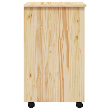 vidaXL Κυλιόμενο Ντουλάπι με Συρτάρια MOSS 53x39x65,5cm
