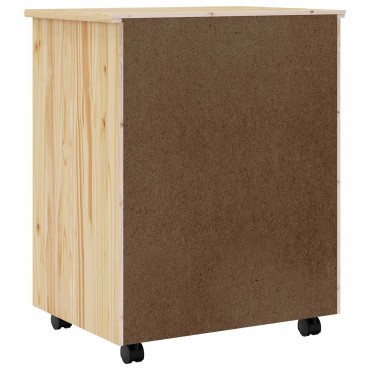vidaXL Κυλιόμενο Ντουλάπι με Συρτάρια MOSS 53x39x65,5cm