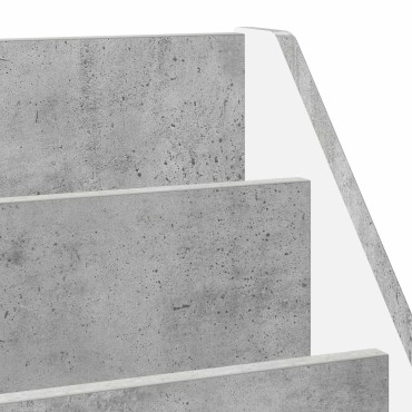 vidaXL Βιβλιοθήκη Παιδιών Σκυρόδεμα Γκρι 72,5x29,5x69 εκ 1 τεμ.