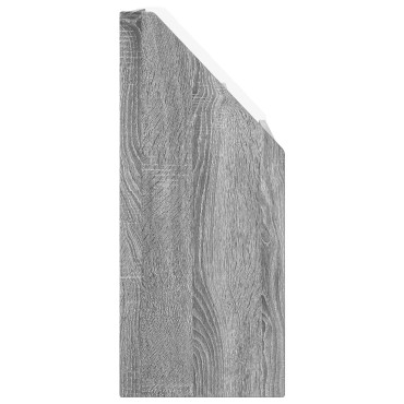 vidaXL Βιβλιοθήκη Παιδιών Γκρίζο Σονομα 72,5x29,5x69 εκ 1 τεμ.