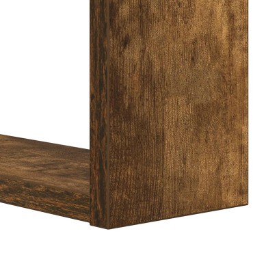 vidaXL Ράφι Βιβλίων 2 επιπέδων 52x25x71,5cm Επεξεργασμένο Ξύλο 1 τεμ.