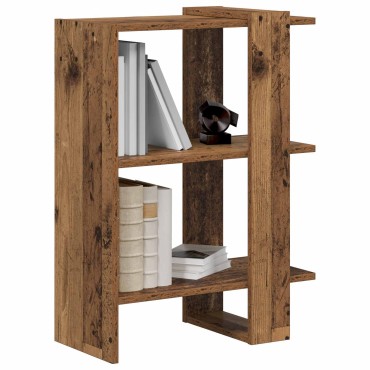 vidaXL Ράφι Βιβλίων 2 επιπέδων 52x25x71,5cm Επεξεργασμένο Ξύλο 1 τεμ.