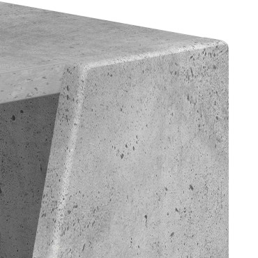 vidaXL Πλευρικό Ράφι 33x32x100,5cm Επεξεργασμένο Ξύλο