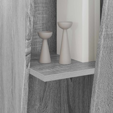 vidaXL Πλευρικό Ράφι 33x32x100,5cm Επεξεργασμένο Ξύλο