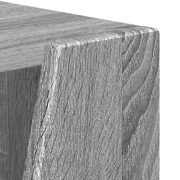 vidaXL Πλευρικό Ράφι 33x32x100,5cm Επεξεργασμένο Ξύλο