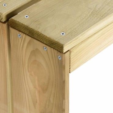 vidaXL Τραπέζι Μπαρ 100x60x110cm από Εμποτισμένο Ξύλο Πεύκου 1 τεμ.