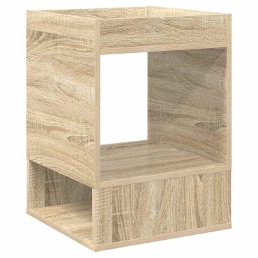 vidaXL End Table Δρύς Sonoma 40x40x56cm Επεξεργασμένο Ξύλο