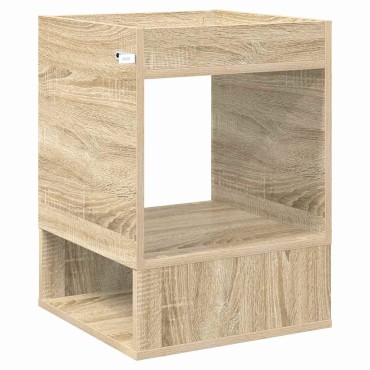 vidaXL End Table Δρύς Sonoma 40x40x56cm Επεξεργασμένο Ξύλο