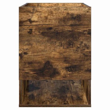 vidaXL End Table 2 τεμ. Καπνιστό Δρύς 40x40x56cm