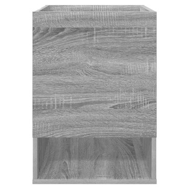 vidaXL End Table Γκρίζο Σονομα 40x40x56cm Επεξεργασμένο Ξύλο