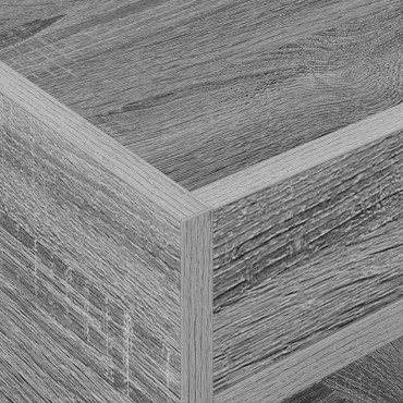vidaXL End Table Γκρίζο Σονομα 40x40x56cm Επεξεργασμένο Ξύλο