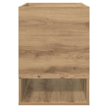 vidaXL End Table Artisan Oak 40x40x56cm Επεξεργασμένο Ξύλο