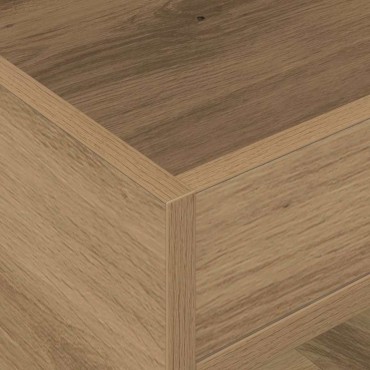 vidaXL End Table Artisan Oak 40x40x56cm Επεξεργασμένο Ξύλο