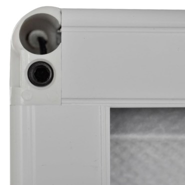 vidaXL Σήτα Παραθύρου Πλισέ με Σκίαστρο 80 x 100 εκ. Αλουμινίου
