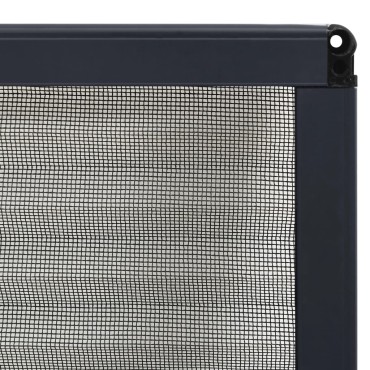 vidaXL Σήτα Παραθύρου Πλισέ Ανθρακί 80 x 120 εκ. από Αλουμίνιο