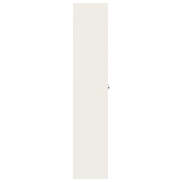 vidaXL Αρχειοθήκη Λευκή 105x40x180cm Ατσάλινη 1 τεμ.