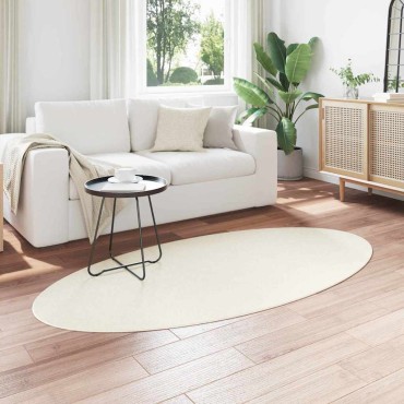 vidaXL Χαλί HUARTE Κρεμ 100x200cm 100% Πολυεστέρας