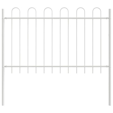 vidaXL Φράχτης Κήπου BOXTEL Λευκό 170x3,4x170cm