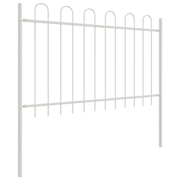 vidaXL Φράχτης Κήπου BOXTEL Λευκό 170x3,4x170cm