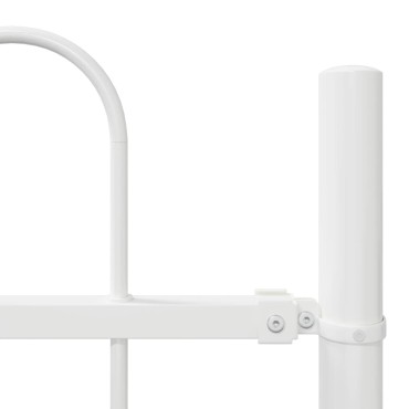 vidaXL Φράχτης Κήπου BOXTEL Λευκό 170x3,4x170cm