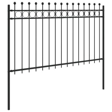 vidaXL Δαχτυλίδι φράχτη TILBURG 200x166cm Μαύρο