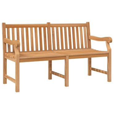 vidaXL Παγκάκι Κήπου από Μασίφ Ξύλο Teak 150x69x92cm 1 τεμ.