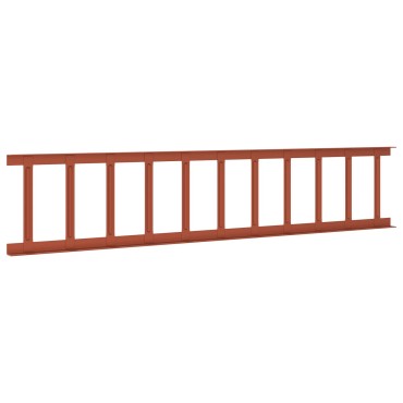 vidaXL Φρουρός χιονιού οροφής Κόκκινο 1200 x 2,5 x 20 εκ Ατσάλι