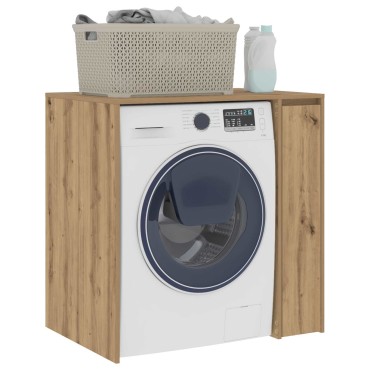 vidaXL Ντουλάπα Πλυντηρίου με αποθήκευση Artisan Oak 87x60x89 εκ 1 τεμ.