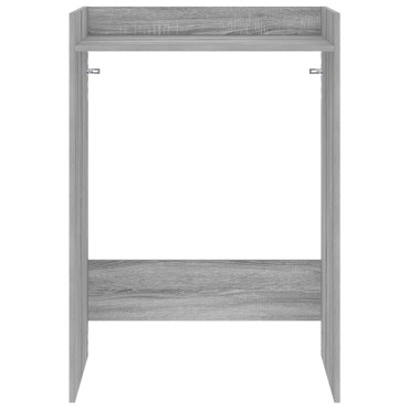 vidaXL Ντουλάπα Πλυντηρίου Γκρίζο Σονομα 67,5x48x97 εκ 1 τεμ.