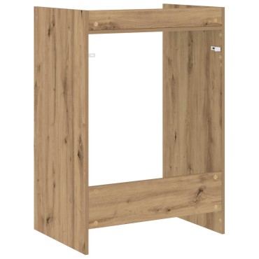 vidaXL Ντουλάπα Πλυντηρίου Artisan Δρυς 67,5x48x97 εκ 1 τεμ.