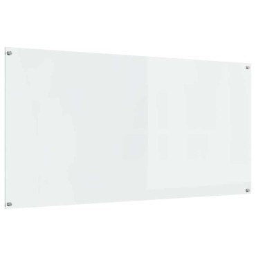 vidaXL Πλάτη κουζίνας Διαφανές 120 x 60 cm σκληρυμένο γυαλί