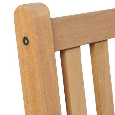 vidaXL Καρέκλες Κήπου 8 τεμ. από Μασίφ Ξύλο Teak με Γκρι Καρό Μαξιλάρια 58x60x90cm