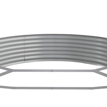 vidaXL Ζαρντινιέρα Ανθρακί 600x140x36εκ Γαλβανισμένος χάλυβας