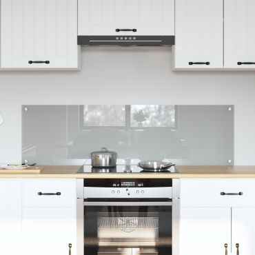 vidaXL Πλάτη κουζίνας 2 τμχ. Ανοιχτό γκρι 70 x 40 cm σκληρυμένο γυαλί