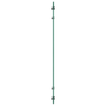 vidaXL Πλάτη κουζίνας 2 τμχ. Ανοιχτό γκρι 70 x 60 cm σκληρυμένο γυαλί