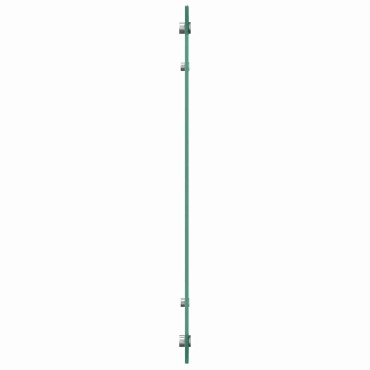 vidaXL Πλάτη κουζίνας 2 τμχ. Ανοιχτό γκρι 80 x 60 cm σκληρυμένο γυαλί