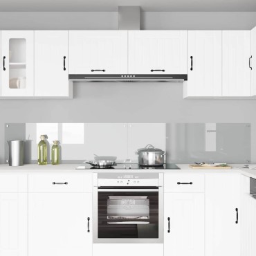 vidaXL Πλάτη κουζίνας 2 τμχ. Διαφανές 120 x 40 cm σκληρυμένο γυαλί