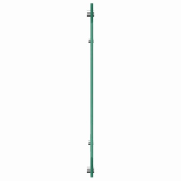 vidaXL Πλάτη κουζίνας 2 τμχ. Διαφανές 120 x 40 cm σκληρυμένο γυαλί