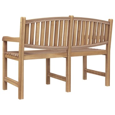 vidaXL Παγκάκι Κήπου 149,5x60x90cm από Μασίφ Ξύλο Teak 1 τεμ.
