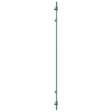 vidaXL Πλάτη κουζίνας Ανοιχτό γκρι 80 x 60 cm σκληρυμένο γυαλί