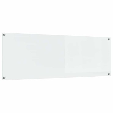 vidaXL Πλάτη κουζίνας Διαφανές 120 x 40 cm σκληρυμένο γυαλί