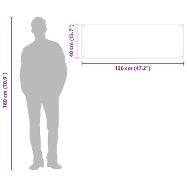 vidaXL Πλάτη κουζίνας Διαφανές 120 x 40 cm σκληρυμένο γυαλί