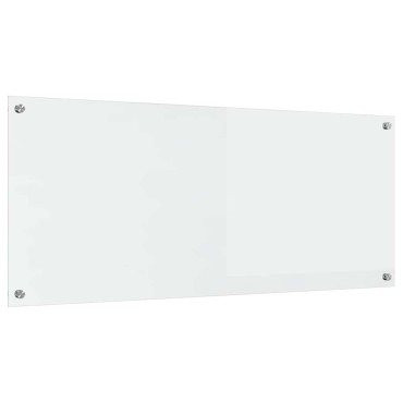 vidaXL Πλάτη κουζίνας Διαφανές 120 x 50 cm σκληρυμένο γυαλί
