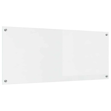 vidaXL Πλάτη κουζίνας Διαφανές 120 x 50 cm σκληρυμένο γυαλί