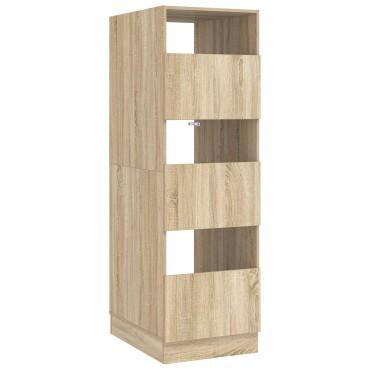vidaXL Ντουλάπα Πλυσταριού Σονόμα 50x68x162cm Επεξεργασμένο ξύλο 1 τεμ.