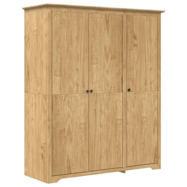 vidaXL Ντουλάπι BODO Μέλι Καφέ 146x53,5x173cm Επεξεργασμένο Ξύλο