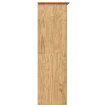 vidaXL Ντουλάπι BODO Μέλι Καφέ 146x53,5x173cm Επεξεργασμένο Ξύλο